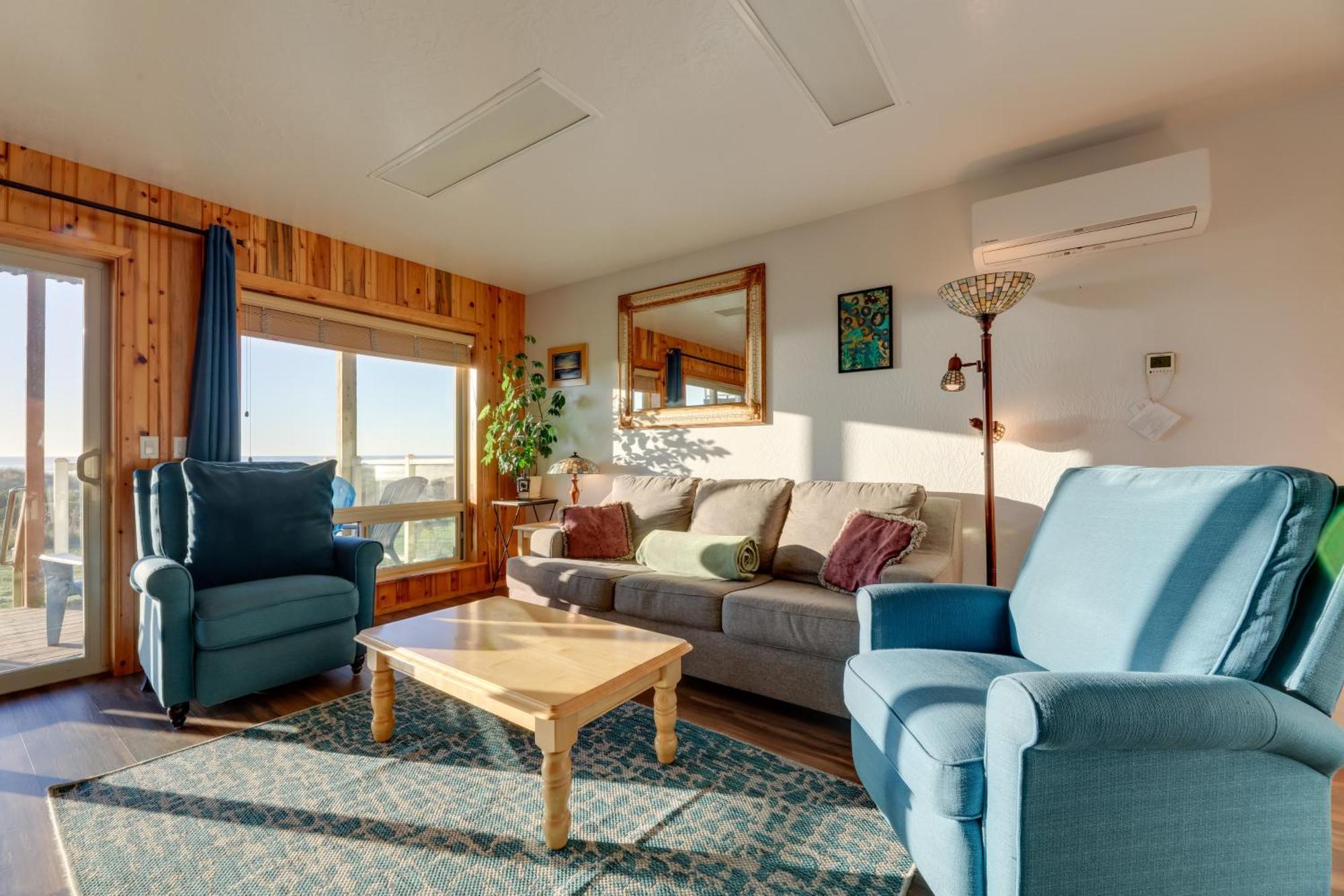 Sanderling Sea Cottages, Unit 10 Waldport Eksteriør bilde